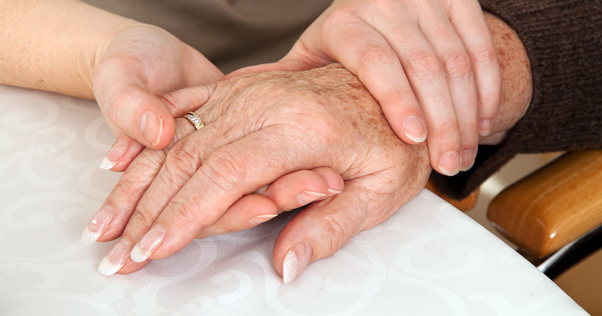 Palliativ Betreuung - Der schützende Mantel